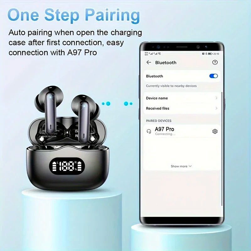 SilkVibe™ Wireless Noise-Cancelling Earbuds | Bluetooth 5.3
